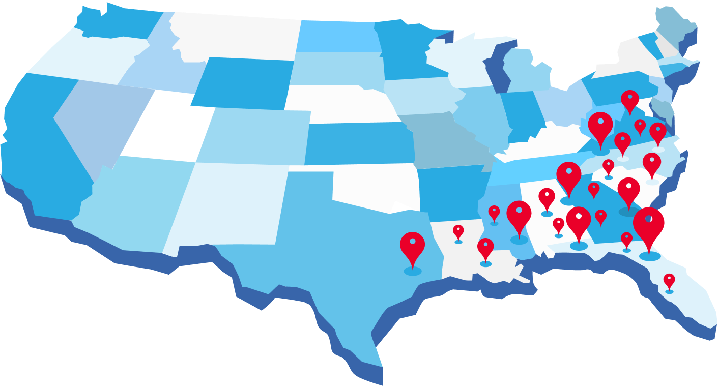 StoreLocatorMap Roses Location Map